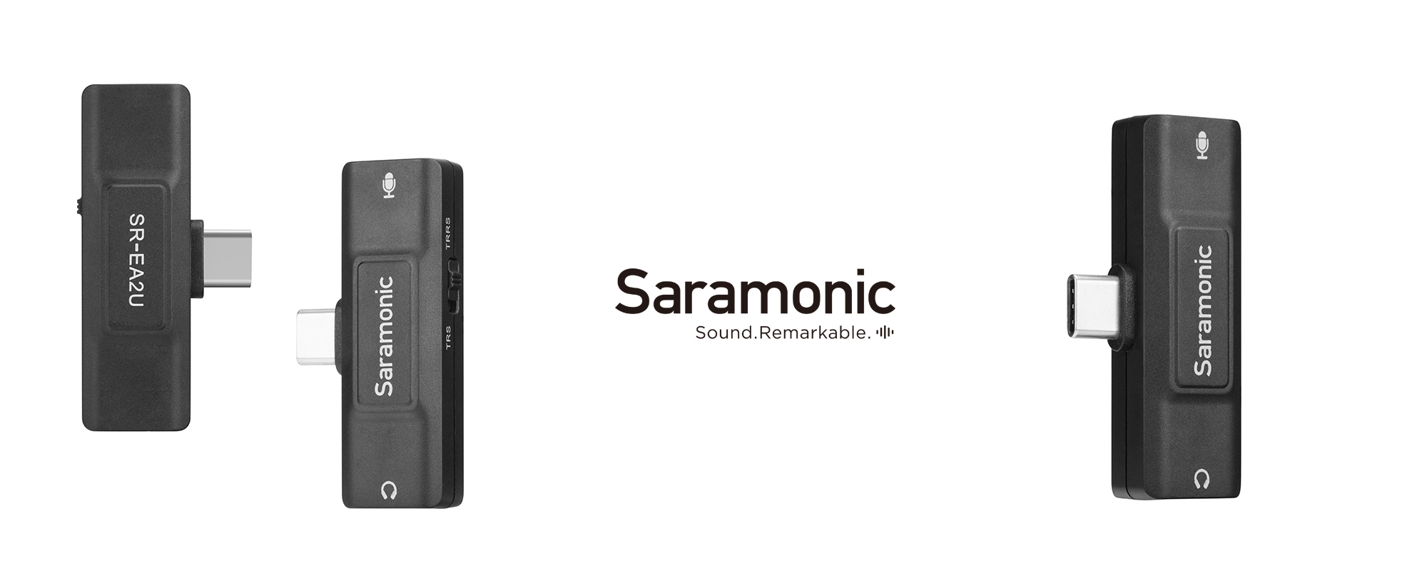 Adapter audio Saramonic EA2U - mini Jack TRS  USB-C z wyjściem słuchawkowym